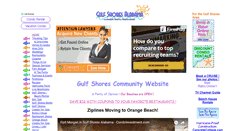 Desktop Screenshot of gulf-shores-alabama.net